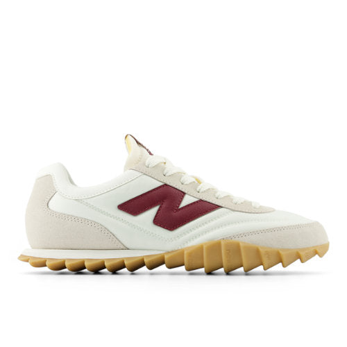 New Balance RC30 in White Black Suede Mesh