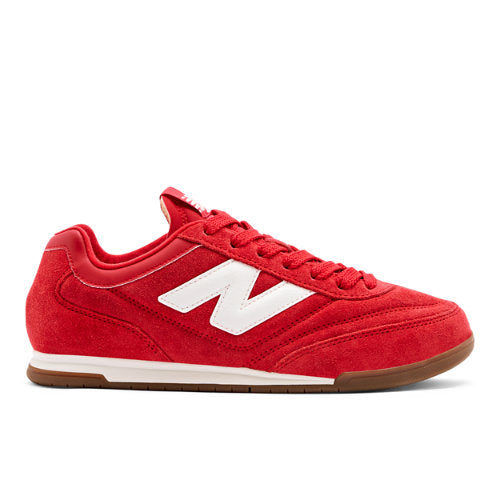 New Balance RC42 in Red White Beige Suede Mesh