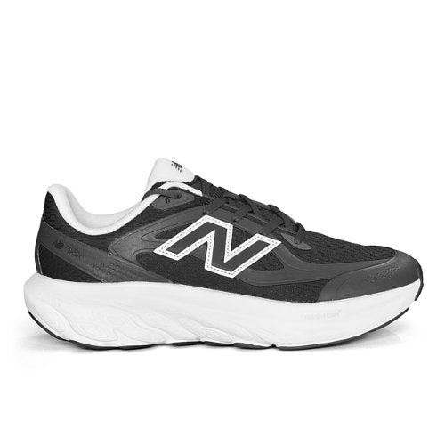 New Balance Fresh Foam Trainer in Black White Mesh