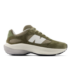 New Balance WRPD in Green Beige White Suede Mesh