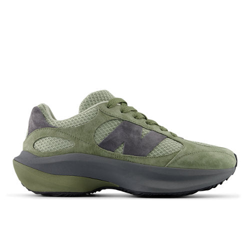 New Balance WRPD Runner in Green Grey Suede Mesh