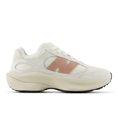 New Balance WRPD Runner in White Brown Suede Mesh