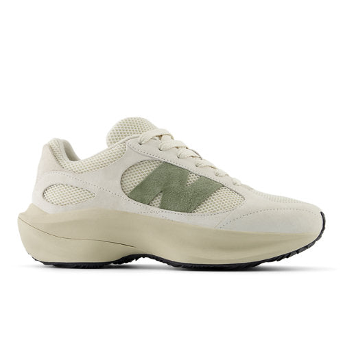 New Balance WRPD Runner in Beige Green Suede Mesh