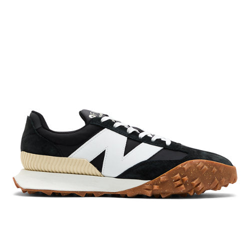 New Balance XC72 in Black White Suede Mesh