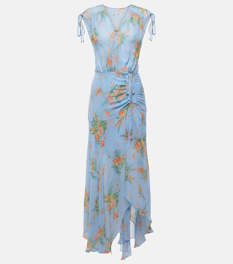 Veronica Beard Dovima floral silk maxi dress