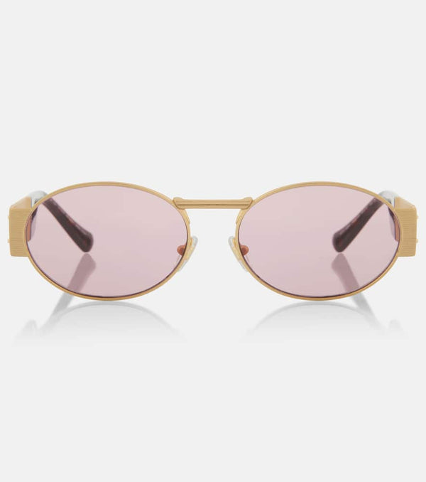 Versace Medusa Deco oval sunglasses