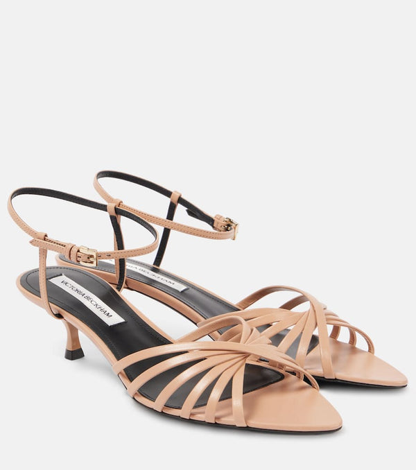 Victoria Beckham 50 leather sandals