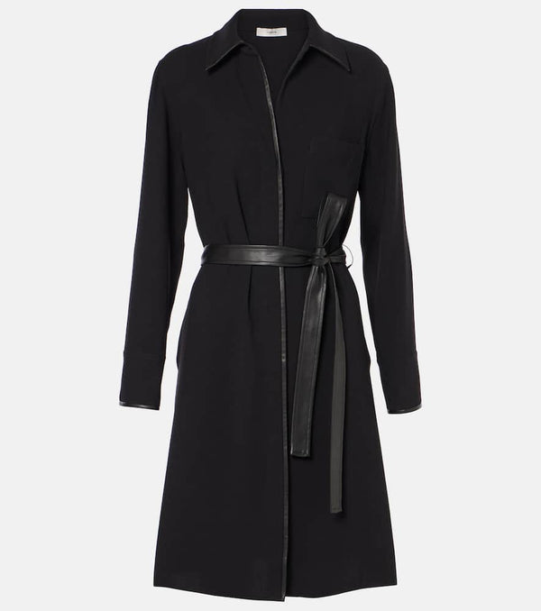 Vince Belted midi dress