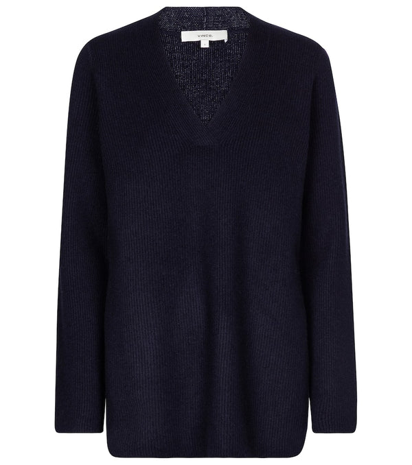 Vince Ribbed-knit wool and cashmere sweater