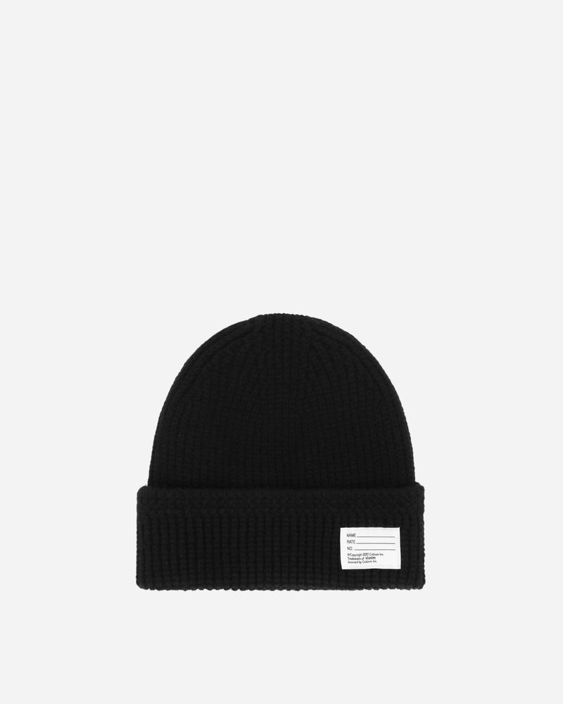 visvim Knit Beanie (W/WS) Black