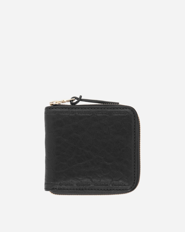 visvim Leather Bi-Fold Wallet Black