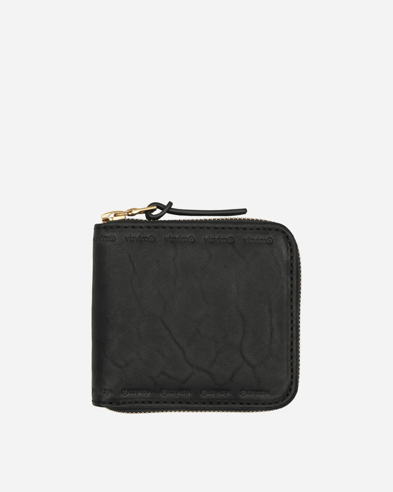 visvim Leather Bi-Fold Wallet Black