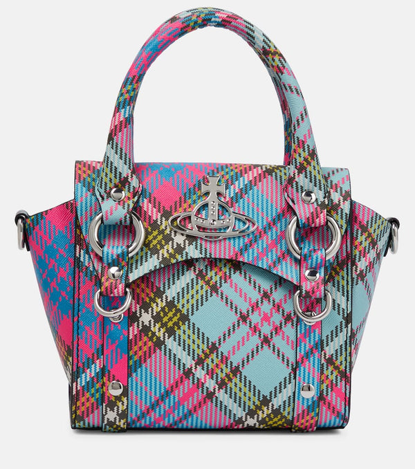 Vivienne Westwood Betty Mini tartan tote bag