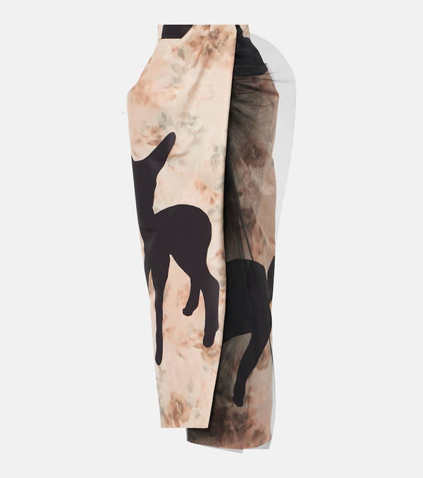 Vivienne Westwood Draped maxi skirt