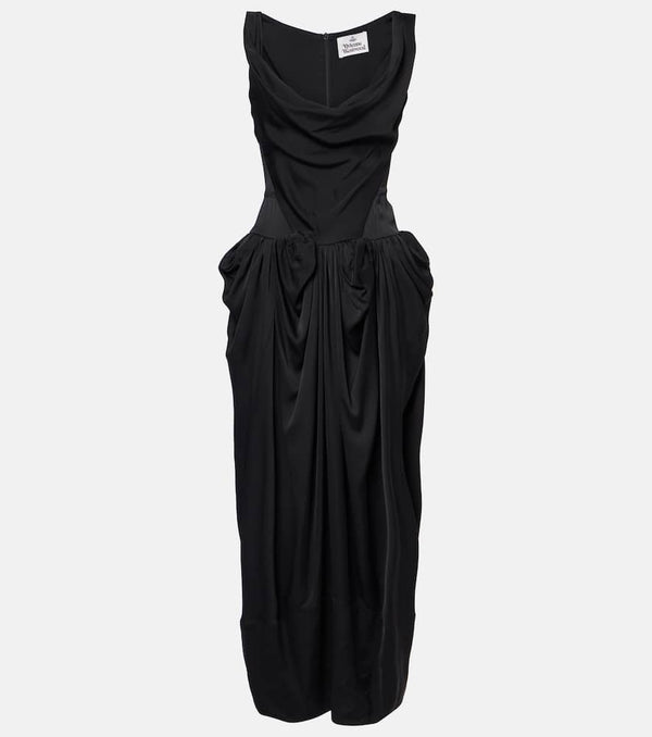 Vivienne Westwood Sunday Garden draped maxi dress