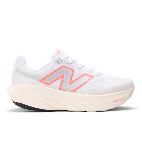New Balance Fresh Foam X 1080v14 in White Beige Red Synthetic Narrow