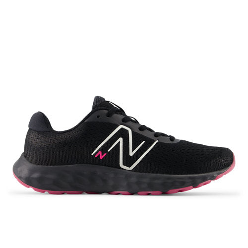 New Balance 520v8 in Black Pink White Textile Narrow