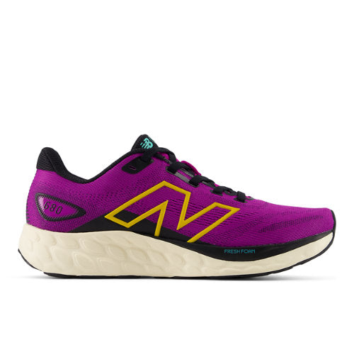 New Balance Fresh Foam 680 v8 in Pink Black Orange Green Textile Narrow