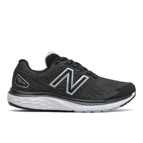 New Balance Fresh Foam 680v7 in Black White Blue Synthetic Narrow