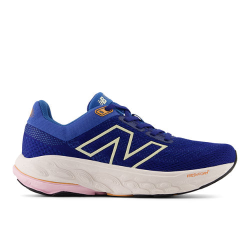 New Balance Women's Fresh Foam X 860v14 in Blue/Beige/Pink Synthetic, Narrow