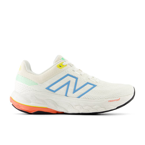 New Balance Women's Fresh Foam X 860v14 in White/Red/Blue Synthetic, Narrow