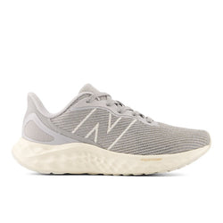 New Balance Women's Fresh Foam Arishi v4 in Grey/Beige Synthetic, Narrow