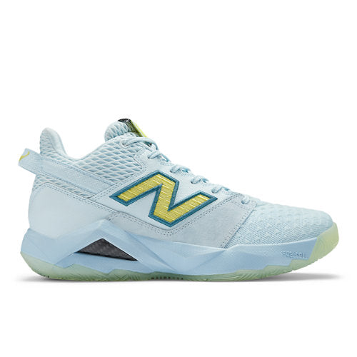 New Balance Women's Coco CG2 in Blue/Yellow Synthetic, Narrow