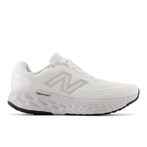 New Balance Fresh Foam X EVOZ v4 in White Grey Black Textile Narrow