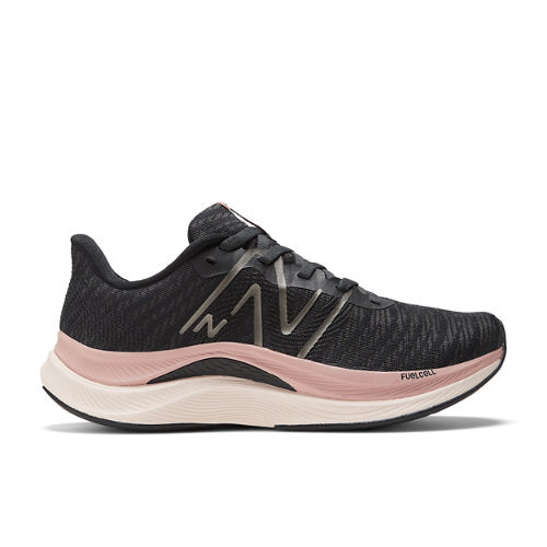 New Balance FuelCell Propel v4 in Black Pink Textile Narrow