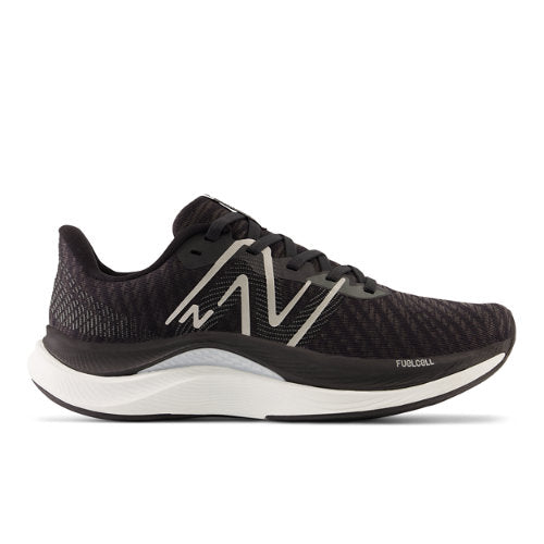 New Balance FuelCell Propel v4 in Black White Synthetic Narrow