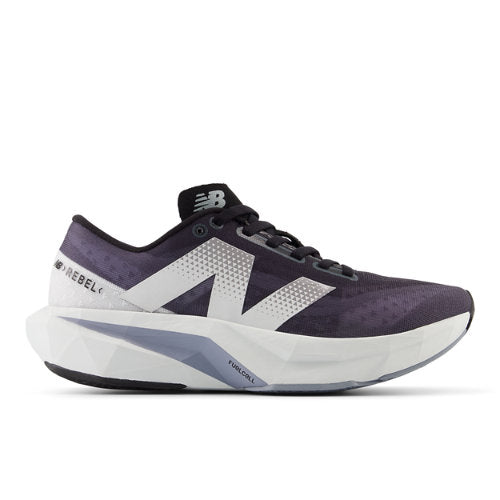 New Balance FuelCell Rebel v4 in Grey Black Synthetic Narrow