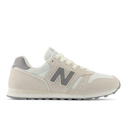 New Balance Women's 373V2 in Beige/Grey/White Suede/Mesh, Narrow