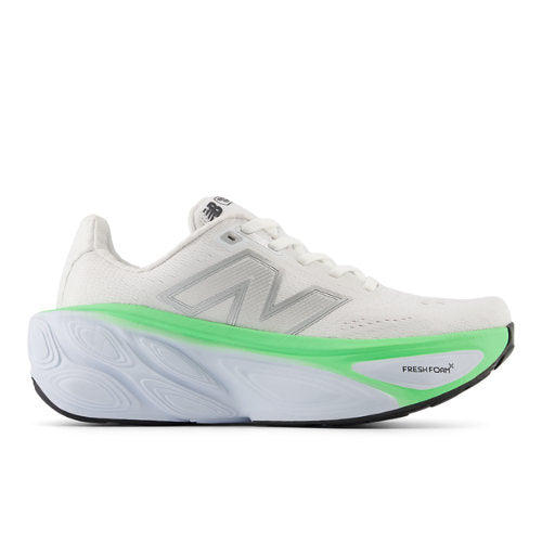 New Balance Fresh Foam X More v5 in White Blue Green Synthetic Narrow