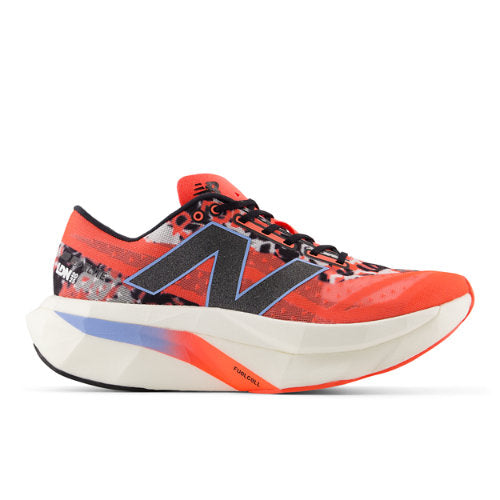 New Balance TCS London Marathon FuelCell SuperComp Elite v4 in Red White Black Synthetic Narrow