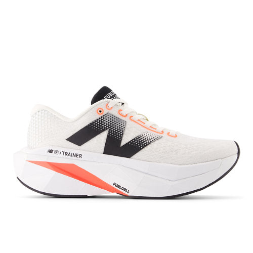 New Balance FuelCell SuperComp Trainer v3 in White Red Black Synthetic Narrow
