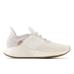 New Balance Women's Fresh Foam Roav in White/Beige Synthetic, Narrow