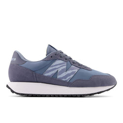 New Balance 237 in Grey Suede Mesh Narrow