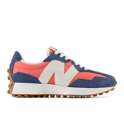 New Balance 327 in Blue Red Suede Mesh Narrow