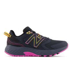 New Balance Women's 410v7 in Grey/Pink/Orange Textile, Narrow