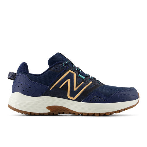 New Balance 410v8 in Blue Beige Orange Textile Narrow