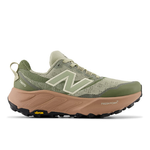 New Balance Fresh Foam X Hierro v9 in Green Brown Synthetic Narrow
