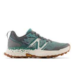 New Balance Women's Fresh Foam X Hierro v7 in Green/Blue/Grey Synthetic, Narrow