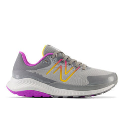 New Balance Women's DynaSoft Nitrel V5 in Grey/Pink Textile, Narrow