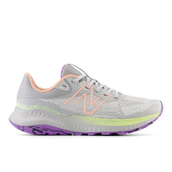 New Balance DynaSoft Nitrel V5 in Grey Orange Yellow Purple Textile Narrow