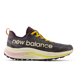 New Balance Women's FuelCell SuperComp Trail in Purple/Beige/Orange Synthetic, Narrow