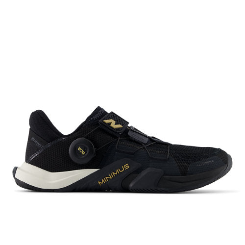 New Balance Minimus TR BOA® v2 in Black Brown White Textile Narrow