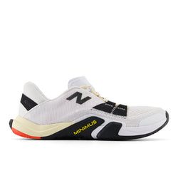 New Balance Minimus TR v2 in White Beige Black Red Textile Narrow