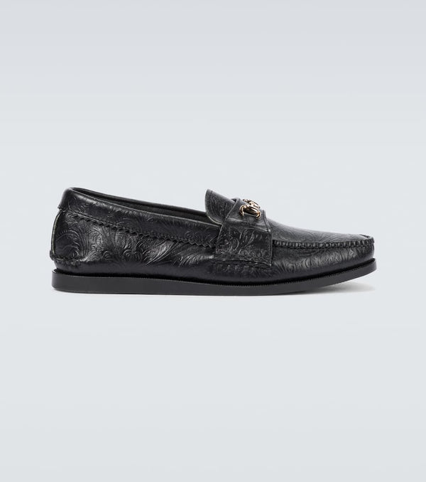 Yuketen Bit leather loafers