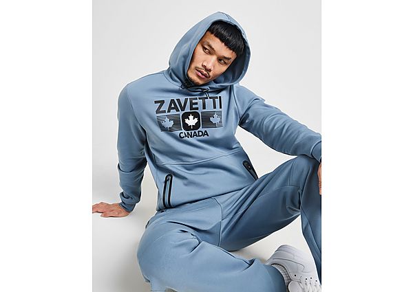 Zavetti Canada Cirico Overhead Hoodie  Blue