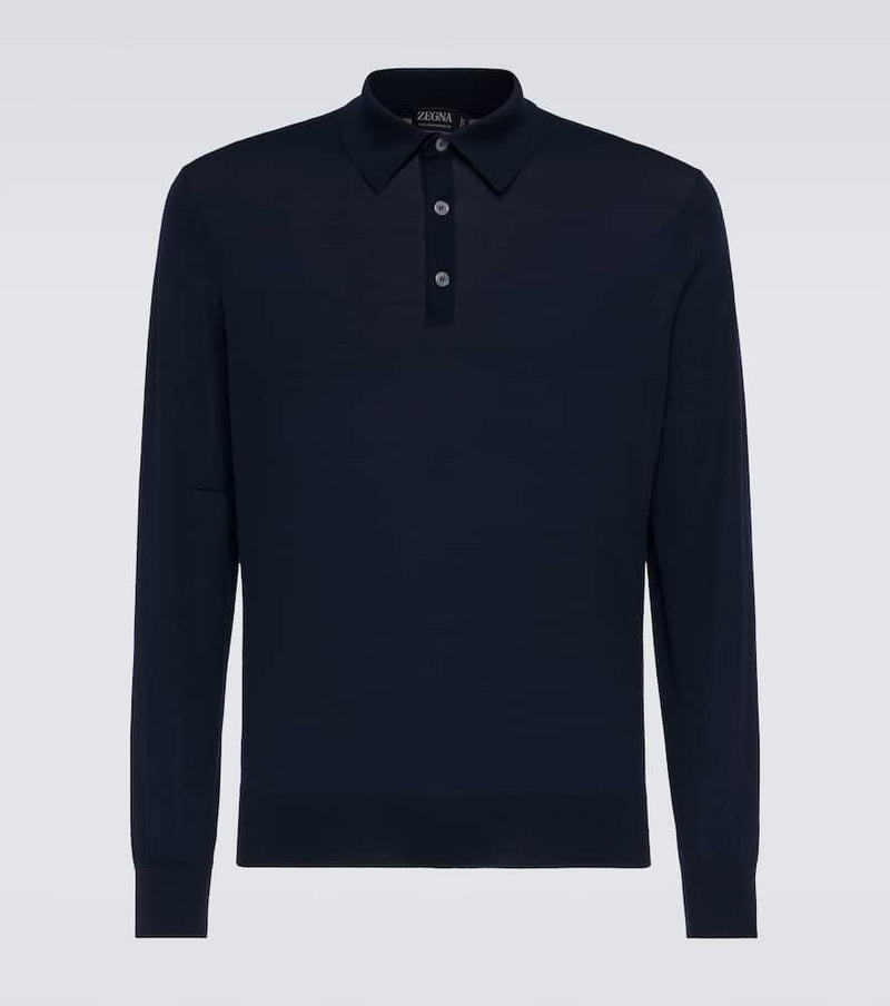 Zegna Wool polo shirt